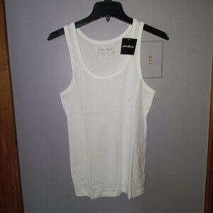 *Price Drop* New Eddie Bauer White Tank, size M